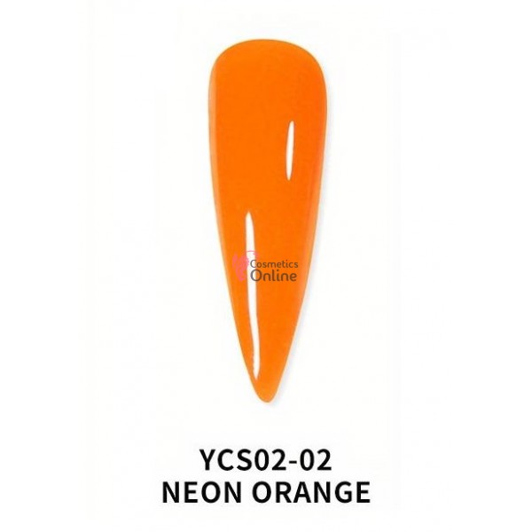 PolyGel UV LED pentru unghii false Misscheering NEON Profesional de 15 ML -  YCS02 Neon Orange